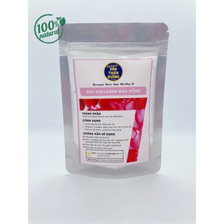 [100gr] Bột Collagen Hoa Hồng Nguyên Chất - [Mặt Nạ Dẻo] - Bột Đắp Mặt