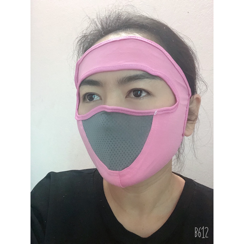 { Xả lỗ } Khẩu trang ninja bịt hết mặt chống nắng thông hơi thoáng khí mẫu mới nhất của ce