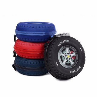 Balo hình bánh xe cho bé 3D (Đỏ)