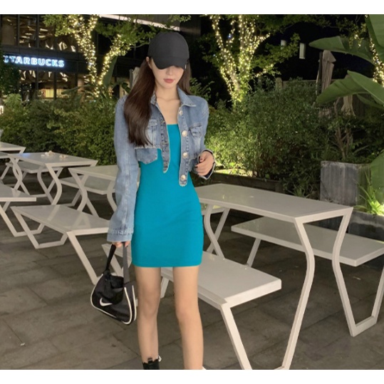 Áo Khoác Denim Thời Trang Mùa Hè Dễ Phối Đồ Dành Cho Nữ