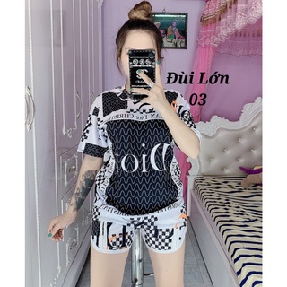 Set Ngố 3D Mickey Hồng Thun Lạnh( quần có túi )