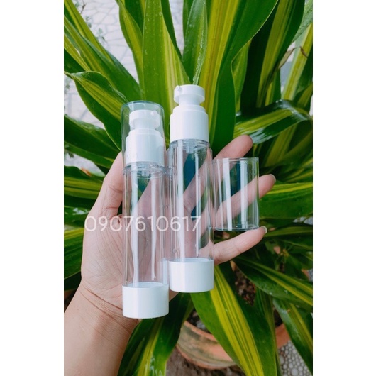 Chai chân không 5ml-10ml-15ml-30ml-50ml-100ml chiết mỹ phẩm