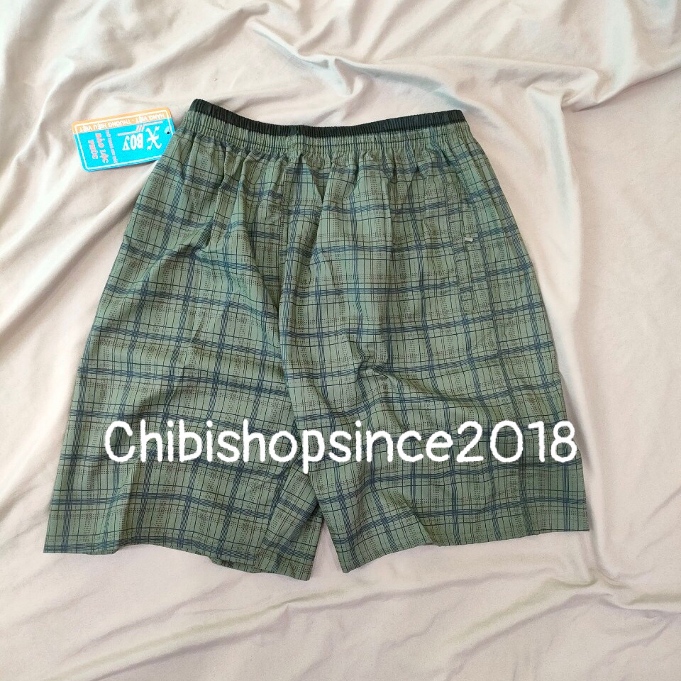 Quần đùi trung niên nam mặc nhà -Quần kẻ caro nam trung niên Bigsize chất dày dặn, không bai, không phai màu