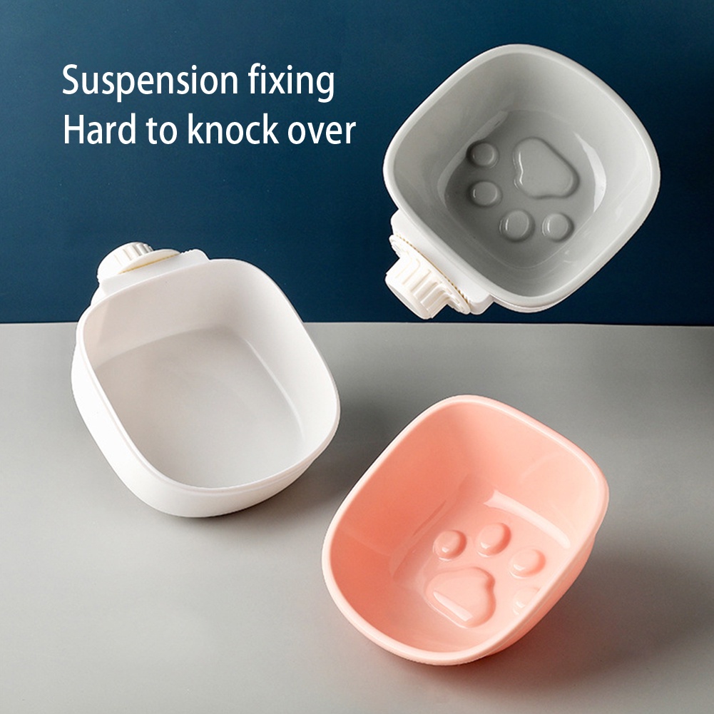 Bát Đựng Thức Ăn Dạng Treo Cố Định Bền Bỉ Dành Cho Thú Cưng