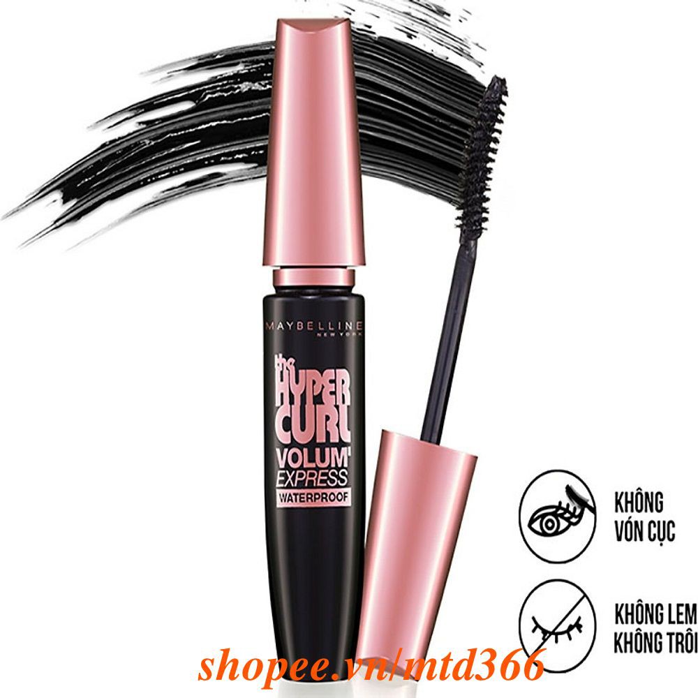 Mascara Maybelline 9.2ml Làm Dài Và Cong Mi Hyper Curl. | BigBuy360 - bigbuy360.vn