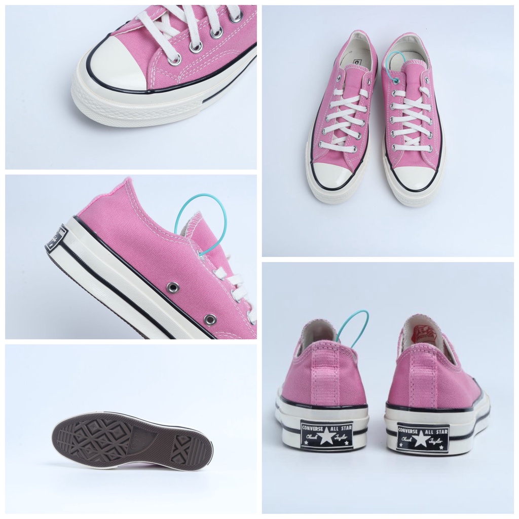 Giày Thể Thao Conv 1970S Cao Su Đế Cao Su Màu Hồng Thời Trang Cho Nam Nữ