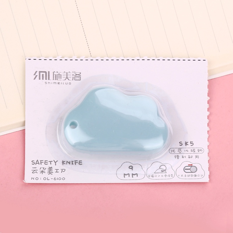 Dao rọc giấy mini chất lượng cao đa năng tiện lợi nhiều hình dễ thương CREAMY RG02