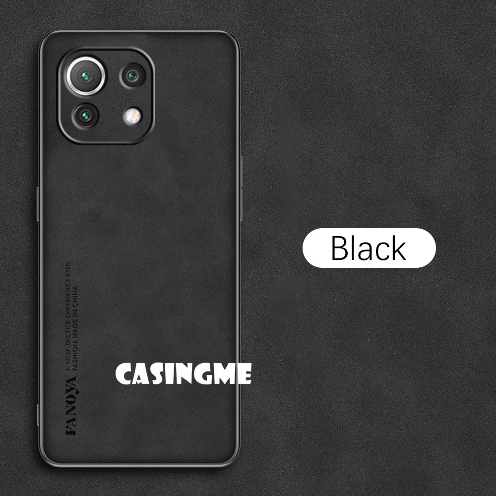 Ốp Điện Thoại Da Cừu Viền TPU Cho Xiaomi 11 Lite 5G Mi 11 10 Ultra MI11 Pro Lite 11Lite