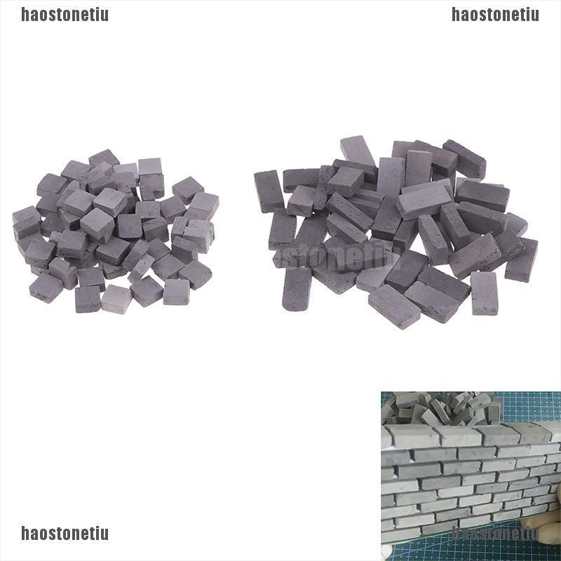 Bộ 50 / 70 Viên Gạch Mô Phỏng Cho Cảnh Quan Cát diy 1: 16