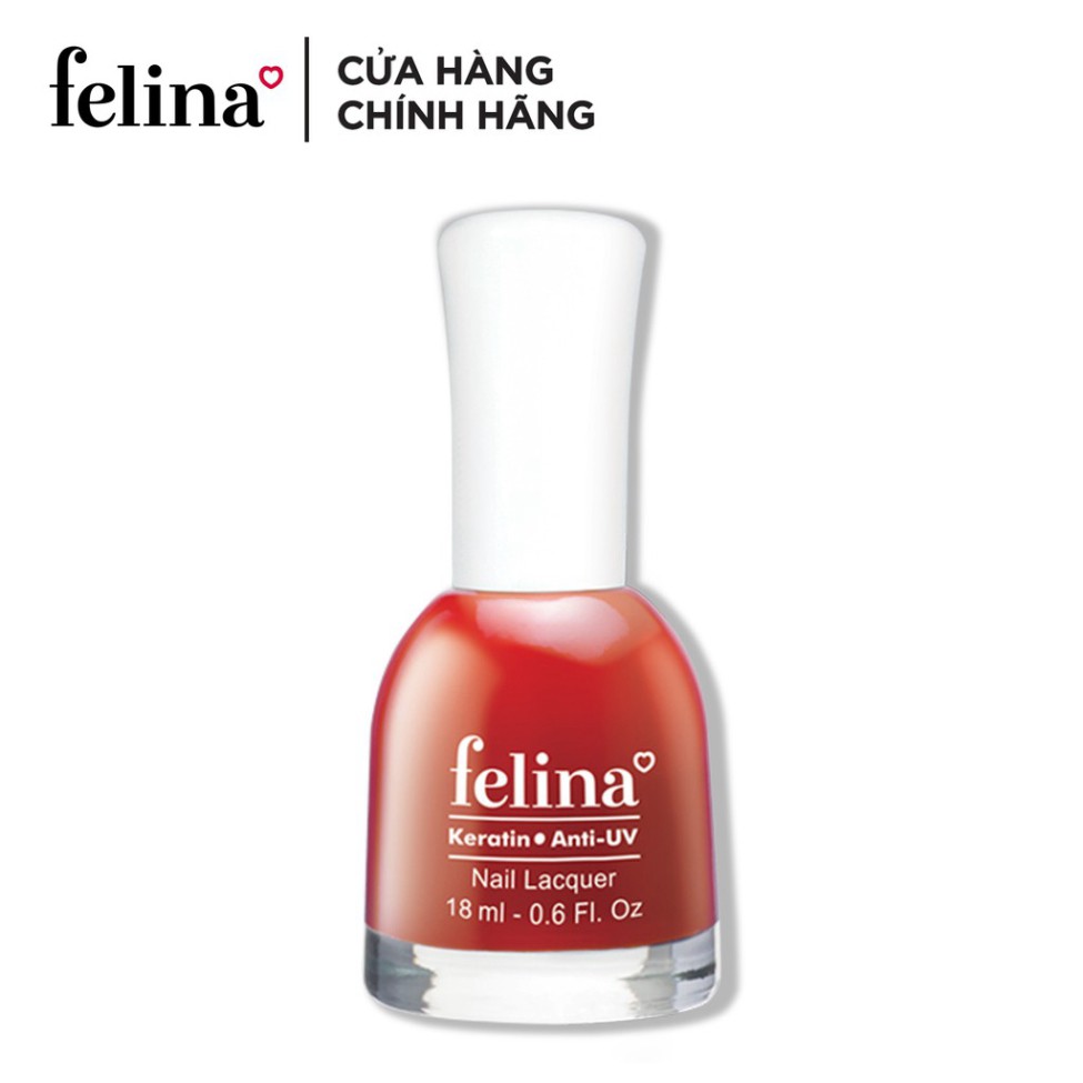 Sơn móng tay Felina 18ml - Màu Cherry Đỏ - Code CS331