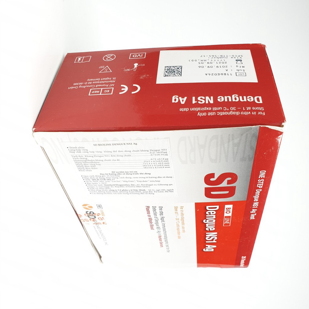 BỘ CHẨN ĐOÁN SỐT XUẤT HUYẾT SD NS1