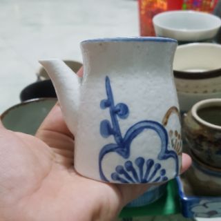 Ly gốm sứ nhật trồng sen đá