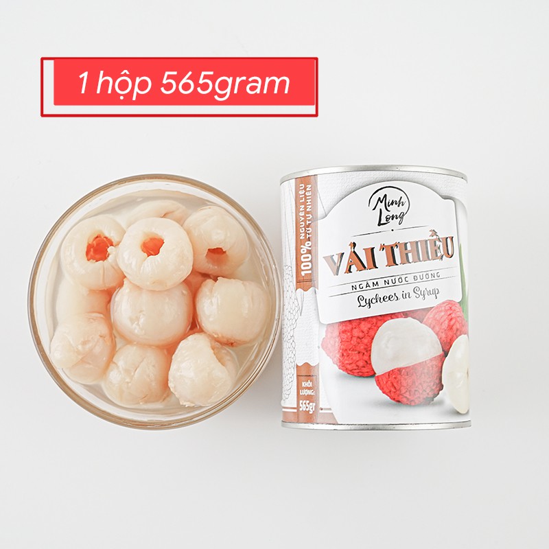 Vải Thiều Ngâm Nước Đường Lon 565 gram | BigBuy360 - bigbuy360.vn