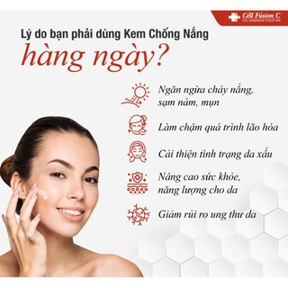 Kem chống nắng cell hồng