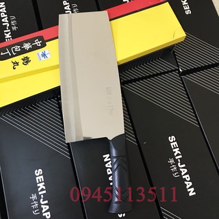 Dao chặt xương Nhật Bản Nikken Nakiri Tsurumaru (Made in Japan) cán nhựa ABS, thép không gỉ