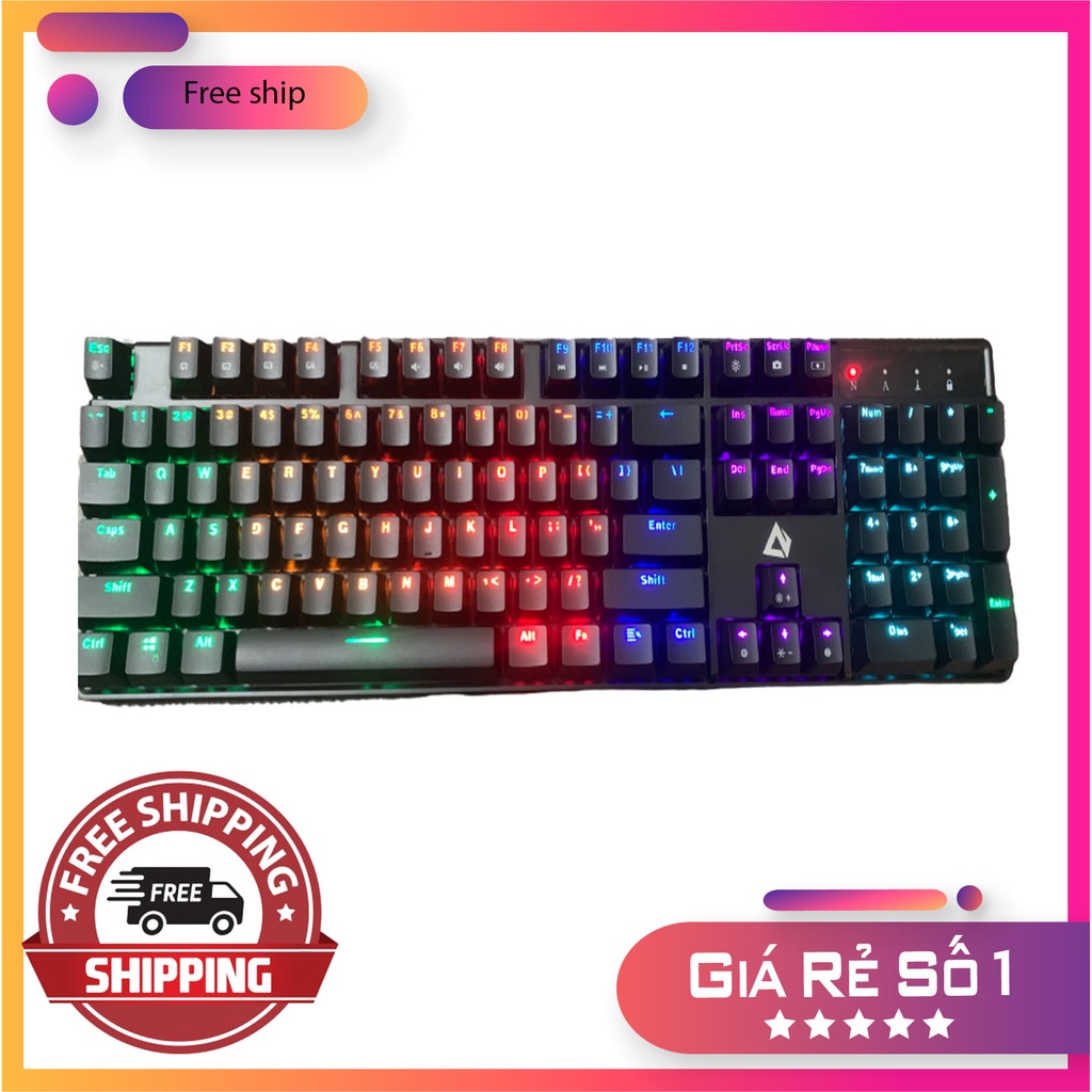 Bàn phím AUKEY KM-G16 LED Mechanical Gaming keyboard - bảo hành 12 tháng