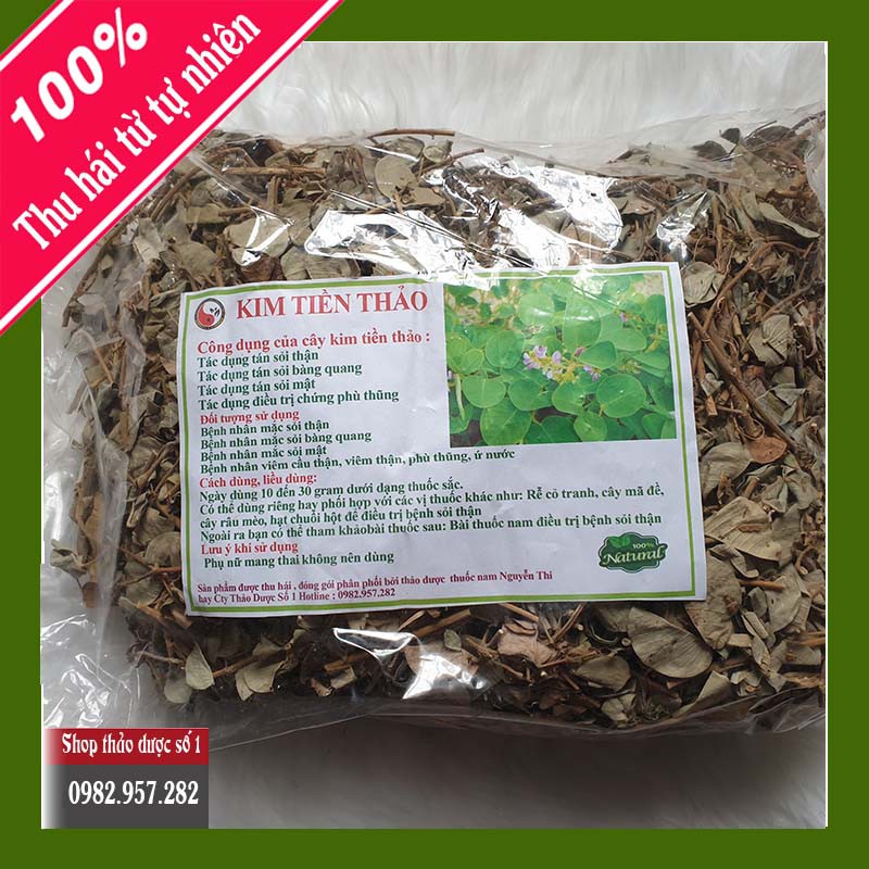 Kim Tiền Thảo Vị Thuốc Tán Sỏi Hiệu quả -1kg SP Của CTY Thảo Dược Số 1