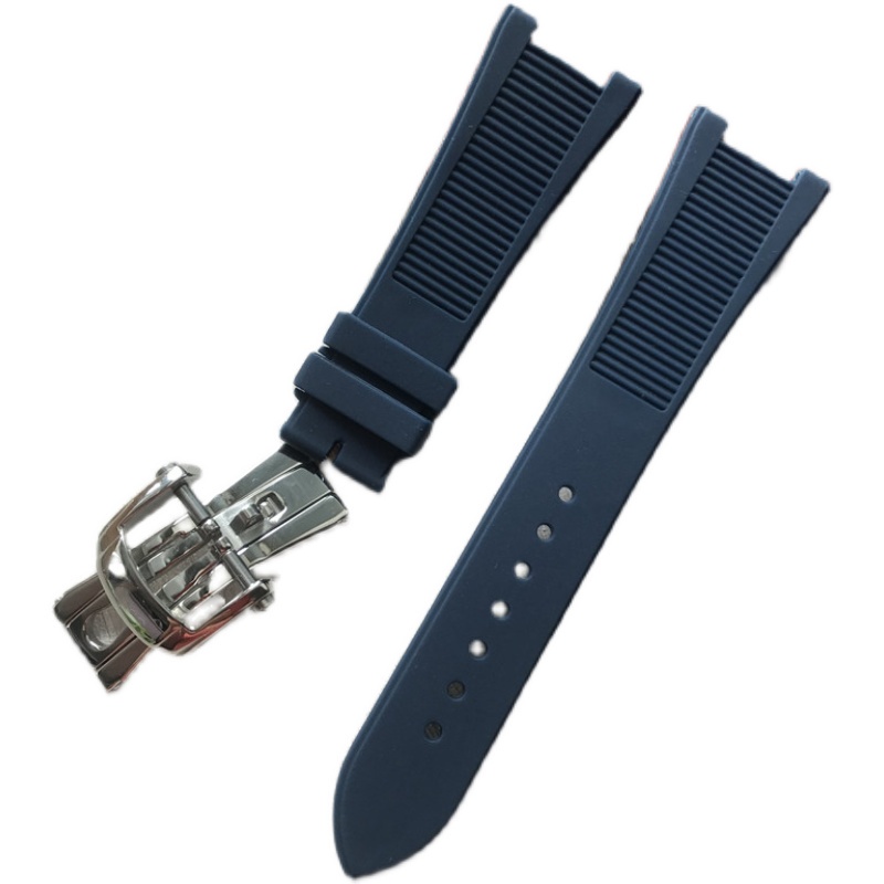 PATEK PHILIPPE Dây Đeo Đồng Hồ Bằng Cao Su Silicone 24mm Có Khóa Gấp Được Cho Katek PHILIPPE 5711 5712G
