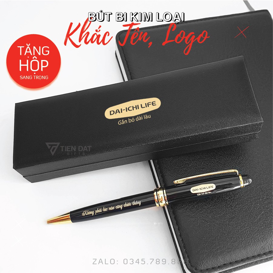 Bút Ký Kim Loại Heracles Pen 006V Khắc tên logo theo yêu cầu - Quà tặng sinh nhật người yêu, thầy cô giáo, quà tặng sếp