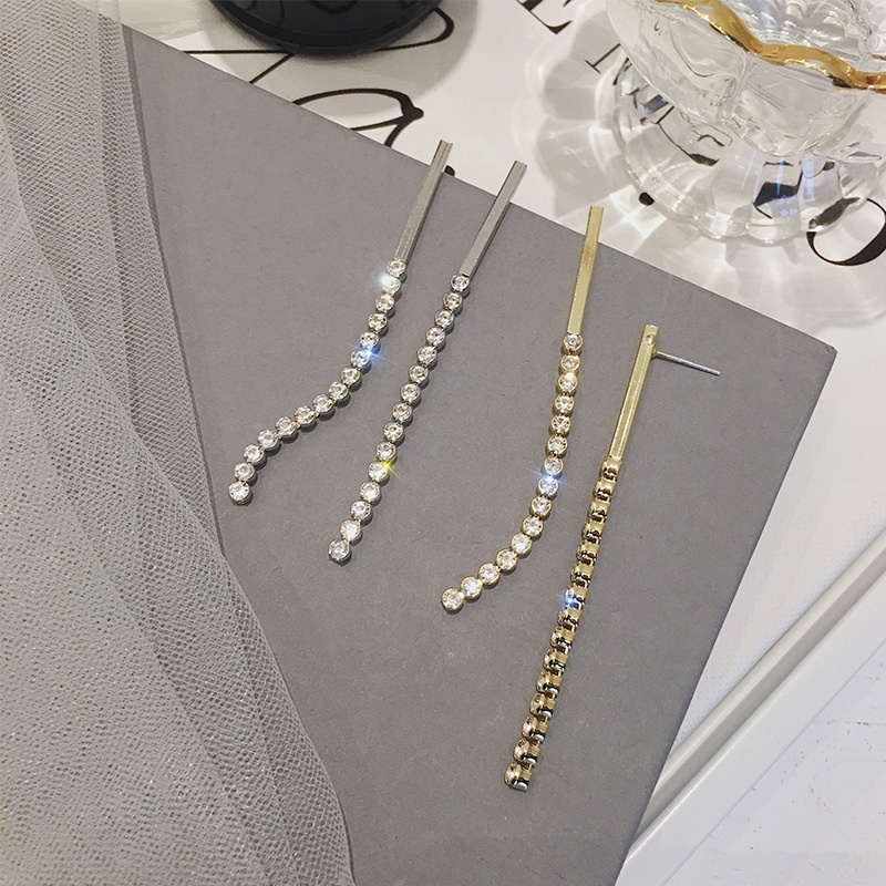 Bông Tai Mạ Bạc 925 Đính Đá Tua Rua Xinh Xắn Cho Nữ