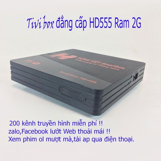 Tivi Box Ram 2g Hùng Việt HD 555