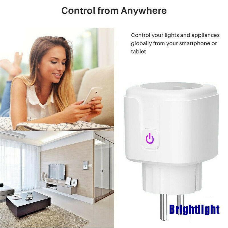 Ổ Cắm Wifi Thông Minh 16a Phích Cắm Eu