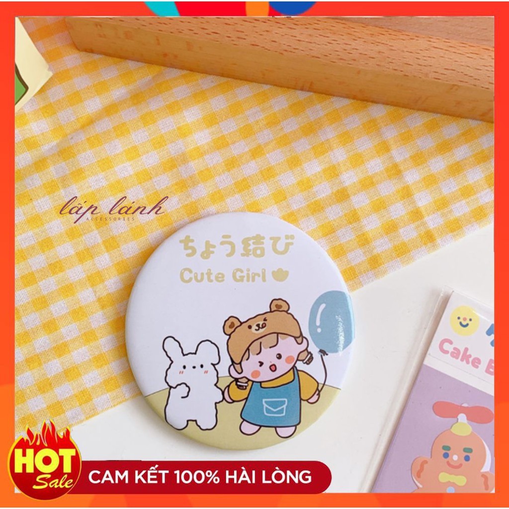 [HOT] GƯƠNG KÍNH MINI TRANG ĐIỂM CẦM TAY BỎ TÚI SIÊU CUTE TIỆN LỢI XINH XẮN 214GTDMI (GIAO NGẪU NHIÊN)