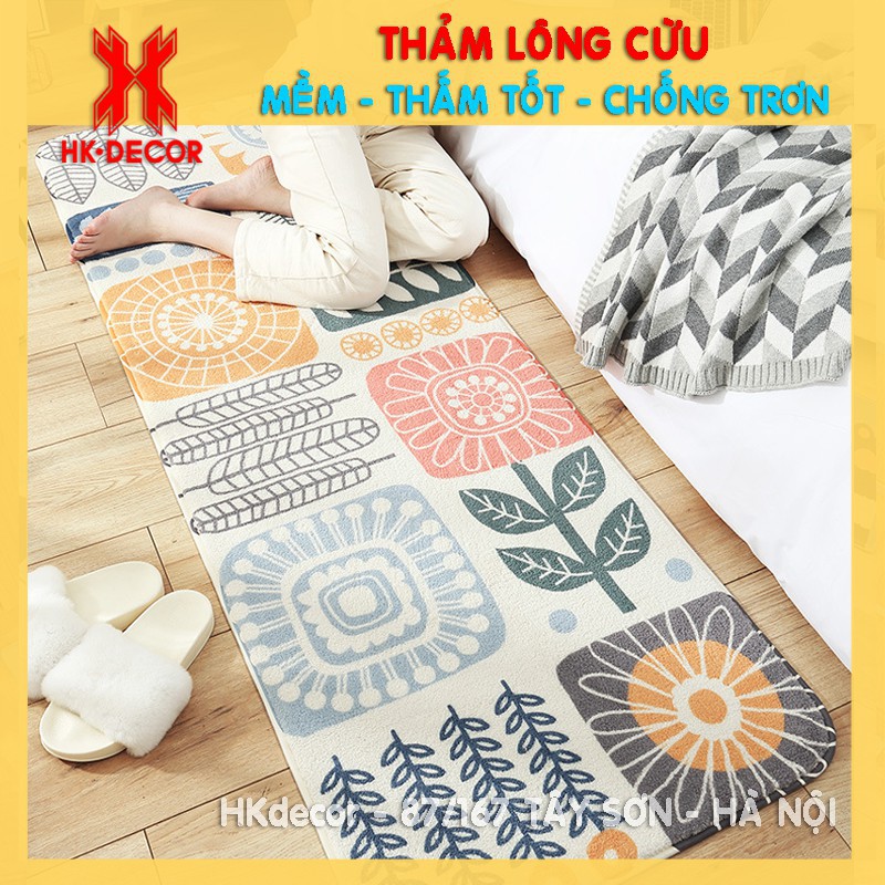 [Freeship] Thảm lông cừu, thảm trang trí trải sàn nhà, cạnh giường, phòng khách, chân ghế sofa, thảm ngồi bệt, thảm bếp