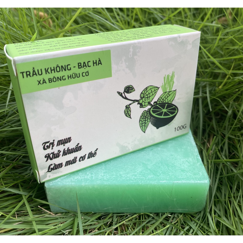 Xà bông trầu không thiên nhiên giảm hôi nách, mùi hôi cơ thể Thuần Diệp