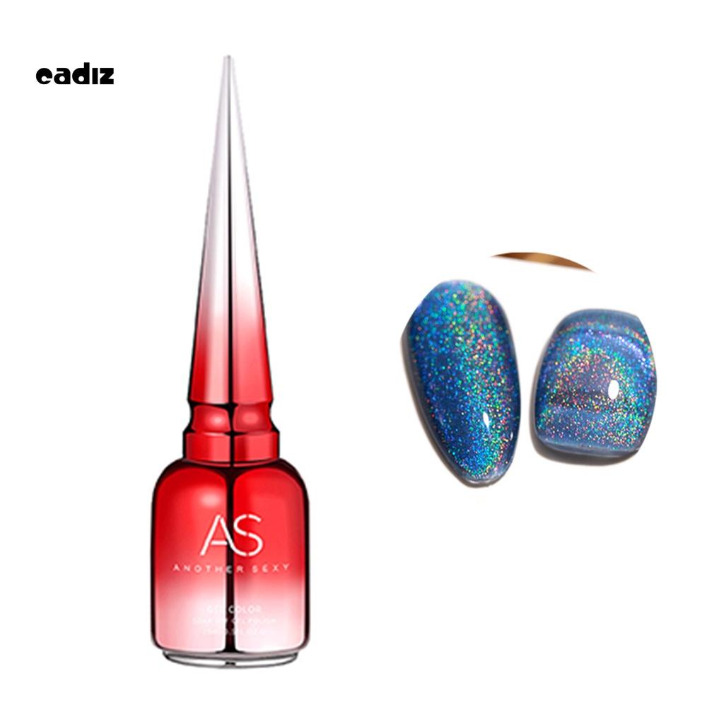 [Hàng mới về] Gel sơn móng tay mắt mèo cầu vồng phản quang tự nhiên khô nhanh cho salon