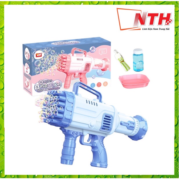 Súng bắn bong bóng xà phòng 32 nòng
