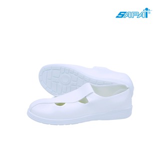 Sapai Giày 4 lỗ phòng sạch màu trắng CES2-NP01