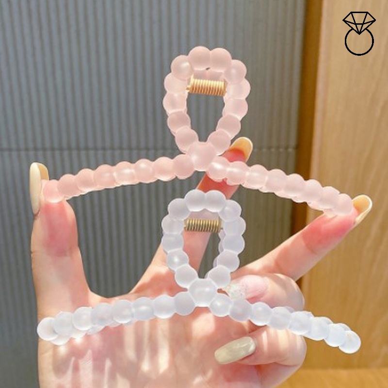 Kẹp Tóc Móng Vuốt Hình Cá Mập Bằng Acrylic Màu Kẹo Phong Cách Hàn Quốc Thời Trang Dành Cho Bé Gái