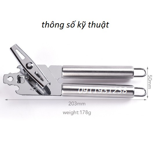 Dụng cụ mở nắp lon bia , đồ đóng lon đa năng (hàng chuẩn loại 1 inox xịn)