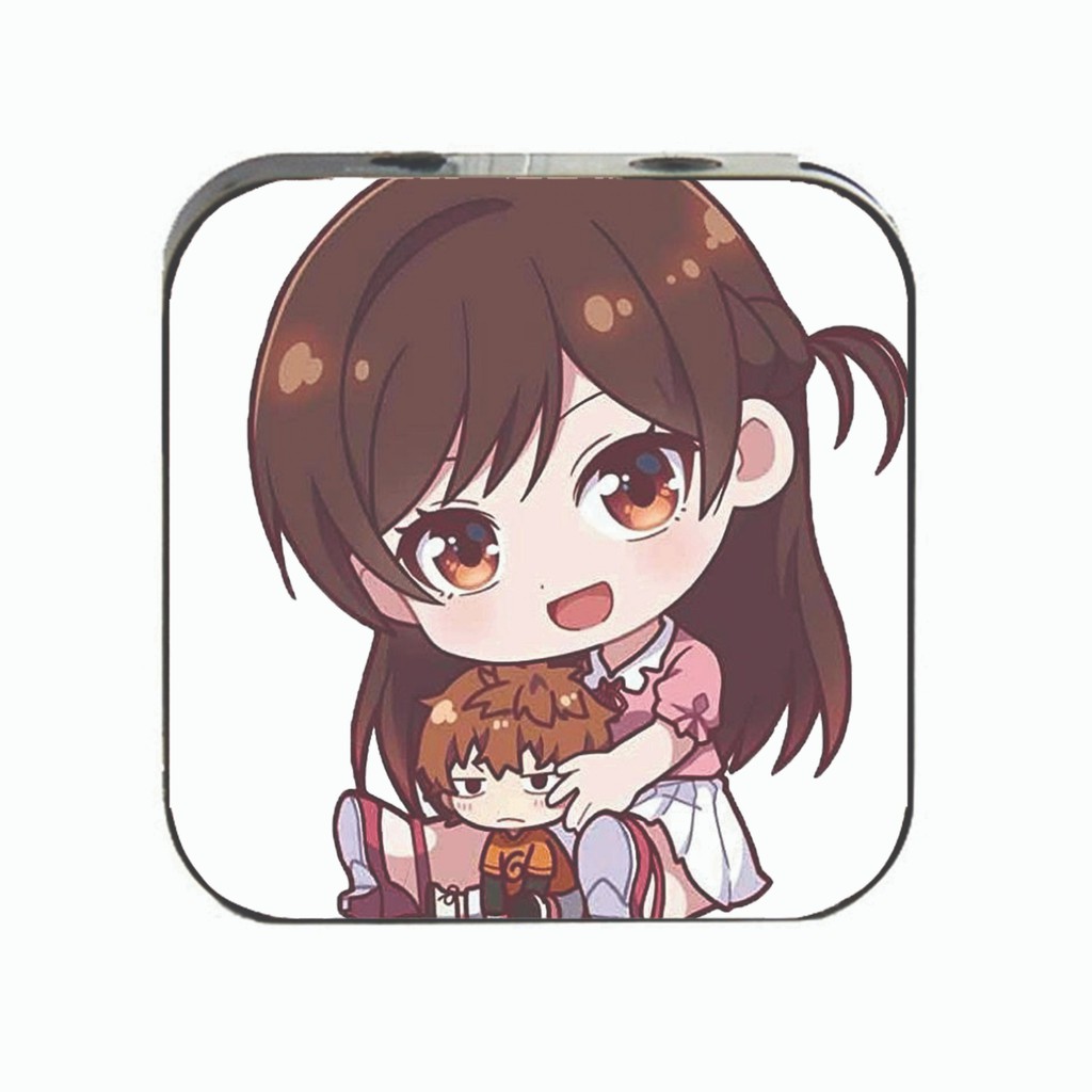 Máy nghe nhạc Dịch Vụ Thuê Bạn Gái Kanojo, Okarishimasu anime cầm tay mini tặng tai nghe mp3 anime chibi