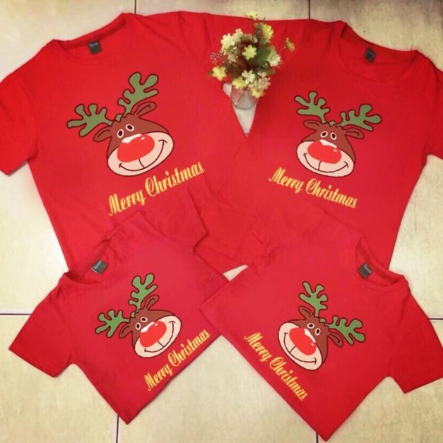 _ Áo gia đình tuần lộc siêu dễ thương cho mùa noel 🎄 Chất thun cao cấp