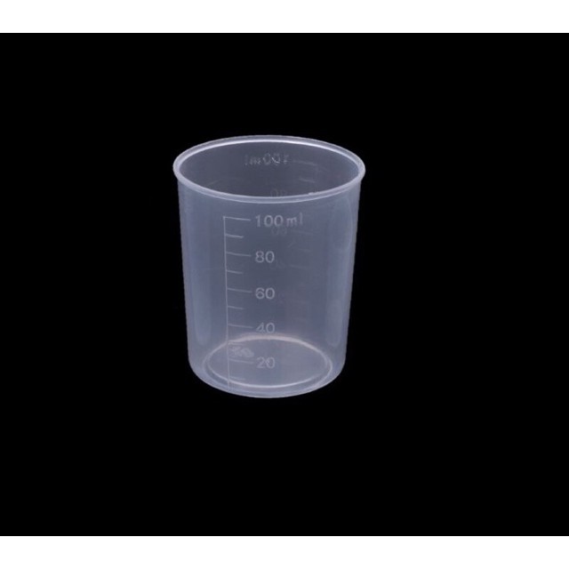 Cốc đong chia vạch 100ml - Nhựa plastic