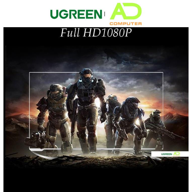 Cáp HDMI 2.0 hỗ trợ 4k×2k, 3D Full HD1080 dạng dây dẹt màu đen dài từ 1.5-5m UGREEN ED015 - Hàng phân phối chính hãng