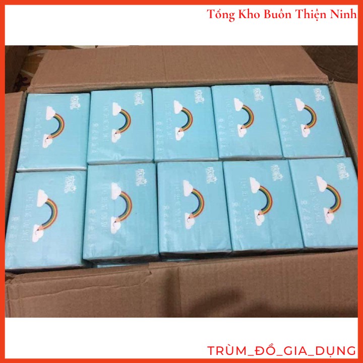 Thùng giấy ăn cầu vồng siêu dai Xinmier cao cấp (Thùng 30 gói)