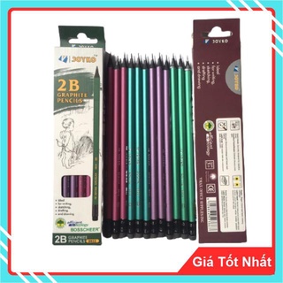 Bút Chì JOYKO Mã Số 9933 Ruột Mềm - Nét Đậm - Có Tẩy