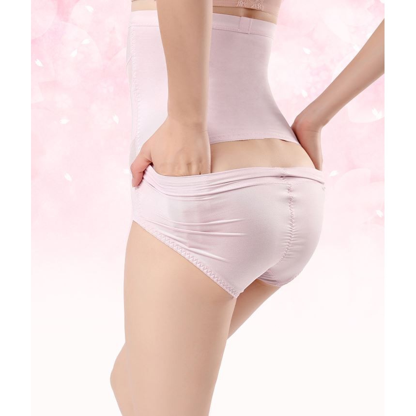 Quần Lót Cạp Cao Gen Bụng Pha Lưới P360