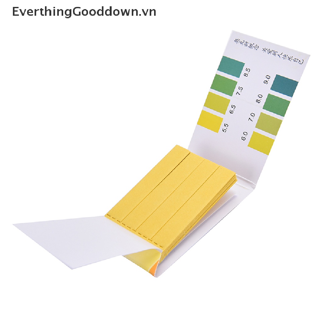 Everthinggood Bộ 80 Tờ Giấy Kiểm Tra PH Litmus Nước Tiểu Axit Alkaline Hữu Ích