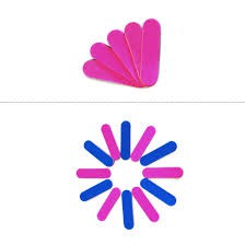 Dũa móng tay 2 mặt đa năng tiện lợi, nhỏ gọn