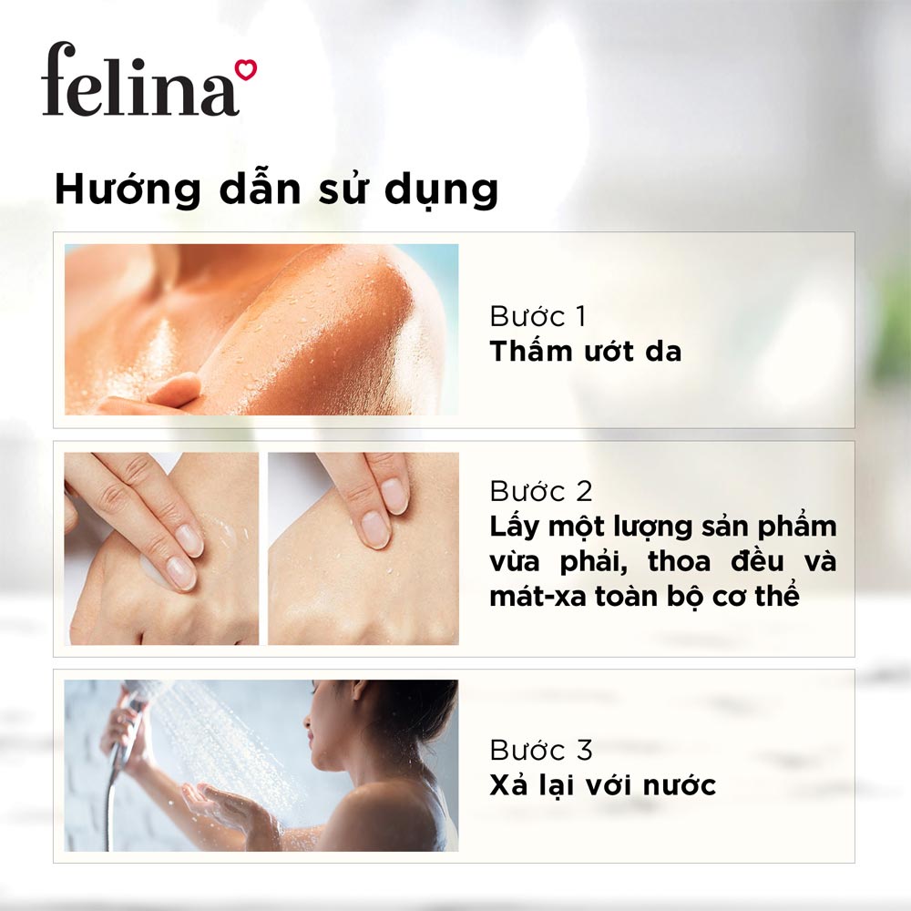 Gel Tẩy Tế Bào Chết Felina Sợi Bông Vải &amp; Cam Yuzu Exfoliating Peeling Gel #Sweet Yuzu 300ml