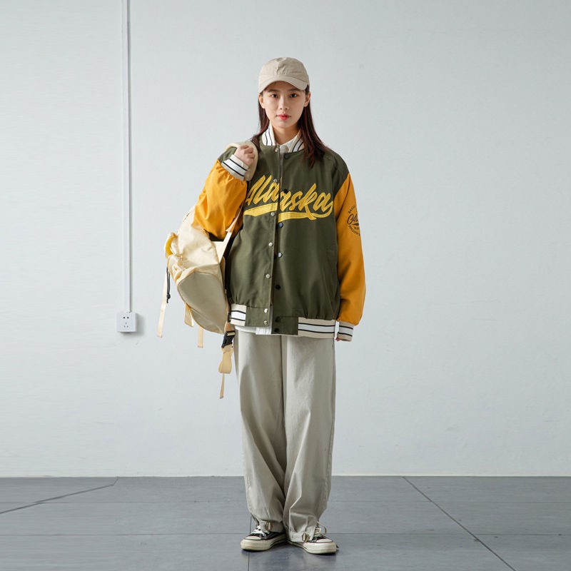 Áo Khoác Bóng Chày Nữ Thời Trang Hàn Quốc 2021 | BigBuy360 - bigbuy360.vn