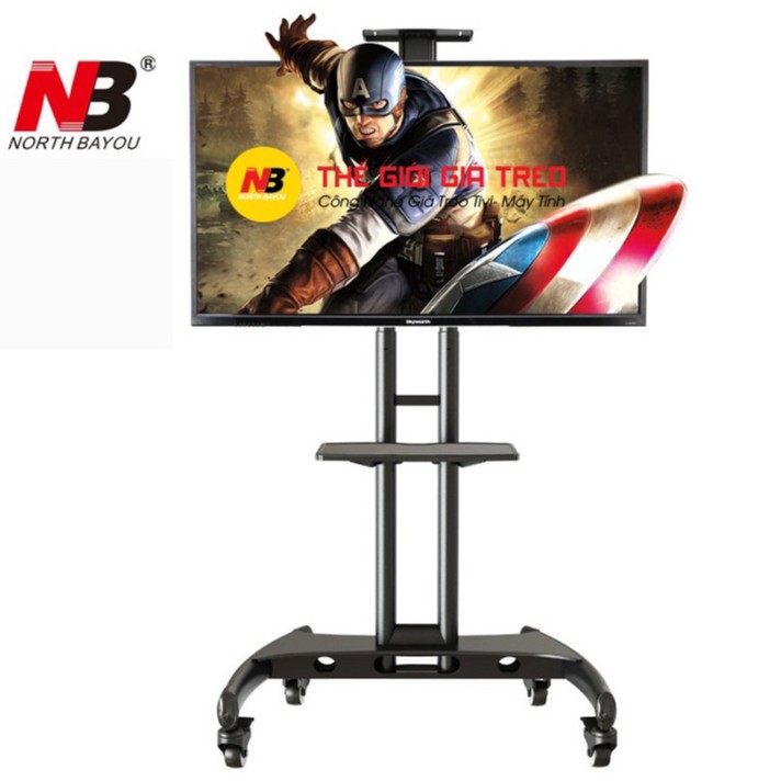 [ Siêu Rẻ ] - Giá Treo Tivi NB-AVA1500 [ Phù hợp Màn Hình 32" - 65" ] - Hàng Cao Cấp Có Giá Đỡ Máy Chiếu Phía Trên.