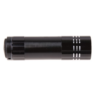 🎈Mini Aluminum UV ULTRA VIOLET 9 LED Flashlight Torch Light Lamp