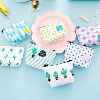 Ví vải nhỏ đựng tiền họa tiết xinh xắn