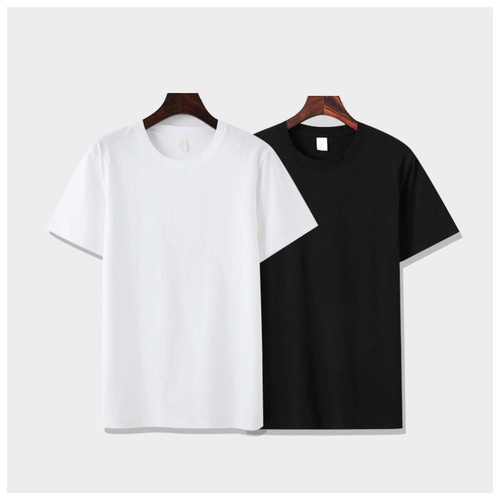 Áo thun nam cao cấp cổ tròn vải thun lạnh co giãn dày dặn