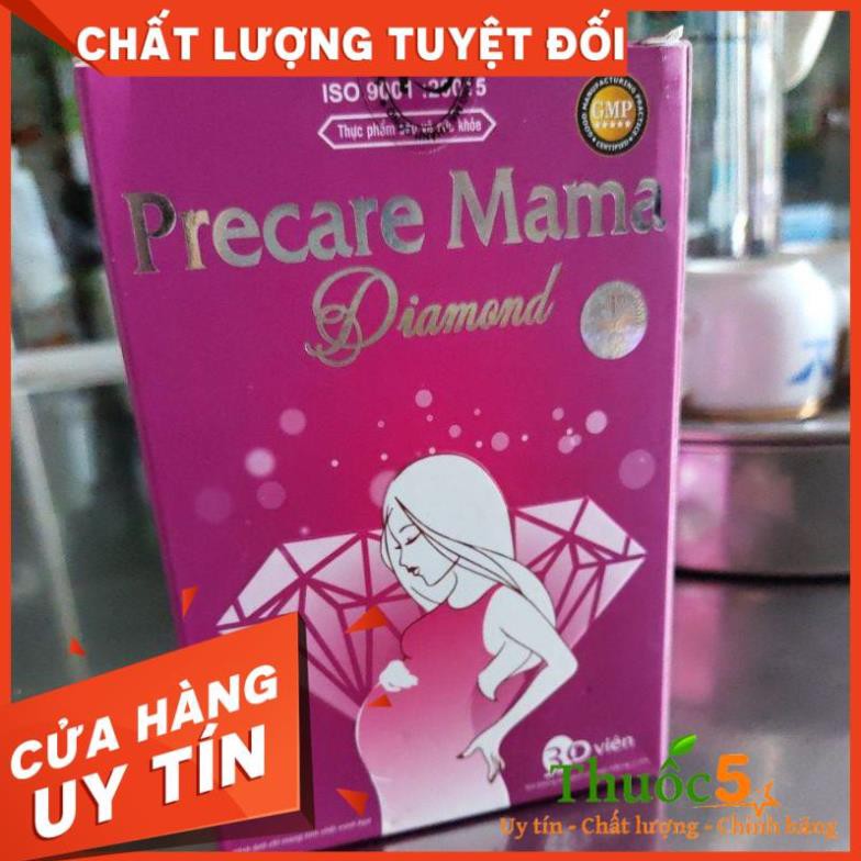 [GIÁ GỐC] Precare Mama Diamond vitamin cho bà bầu, hộp 30 viên